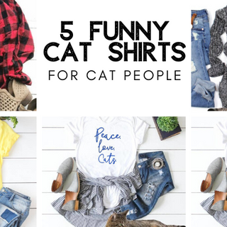 5 Funny Cat Shirts For Cat Lovers