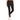 Cute Black Cat Leggings with white cat faces, perfect for cat lovers, available in sizes S-3XL.