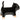 Elegant Black Cat Statue ā A beautifully crafted stoneware black cat figurine with a glossy finish, standing with its tail raised in a playful pose.