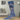 Blue Cat Dad Socks with adorable cat faces and text design.
