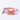 Light pink cat bow tie collar with flower detail displayed on white background