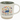 Heartwarming cat illustration on Cats Make Life Better Mug