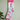 Crew socks for women featuring an all over pink blue and purple cat print and the words "Crazy Cat Lady".