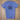 Blue Cat Dad t-shirt with a circular black print listing Beer Drinking, Catnip Dealing, Fun Seeking, and Litter Cleaning.