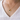 Gold necklace with calico cat face pendant shown on a model