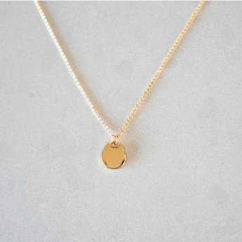 Eco-Friendly Cat Pendant Necklace: Adorable 24k gold plated cat pendant on a nickel-free chain.