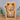 Wooden Lucky Cat Money Bank shaped like a maneki-neko