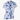 Cat Lady Pajamas, Blue Cat Print Pajama Shirt