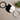 Yin Yang Matching Kitten Keychains – black and silver cats fitting together.