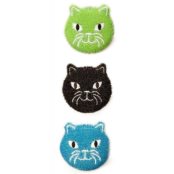 Cat Themed Accessories, Cat Shaped Sponge Sold In A Set of 3