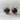 Jewelry for Cat Lovers, Gold Cat Stud Earrings With Obsidian Gem Stones