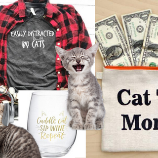 Funny Cat Themed Gifts for Cat Lovers