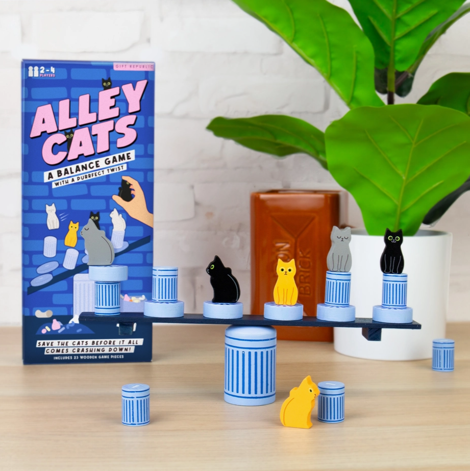 Alley Cats Balancing Game | Fun Feline Stacking Game for All Ages ...