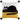 Square cotton pillow with fluffy cat design and black pom-poms on corners