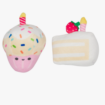 Catnip Birthday Cake Cat Toy Set