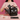 Close-up of Black Cat Lunch Bag Handle and Zipper Closure