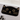 Black Cat Shaped Doormat with Cream-Colored Cat Face Design