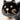 Charming Black Cat Ornament – A decorative black cat figurine with a sleek ceramic glaze and subtle bare ceramic accents on the paws and face.