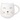 White Cat Face Mug with gold accents for ears, whiskers, and nose, 15-ounce capacity.