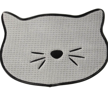 Cat Bowl Mat Shaped As A Cat Face