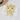 Cream color cat shaped hair clips in a set of 2.