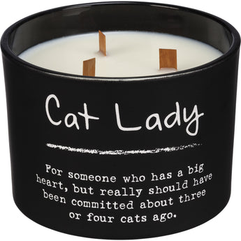 Cat Lady Gifts, Cat Lady Candle With Lavender Scent