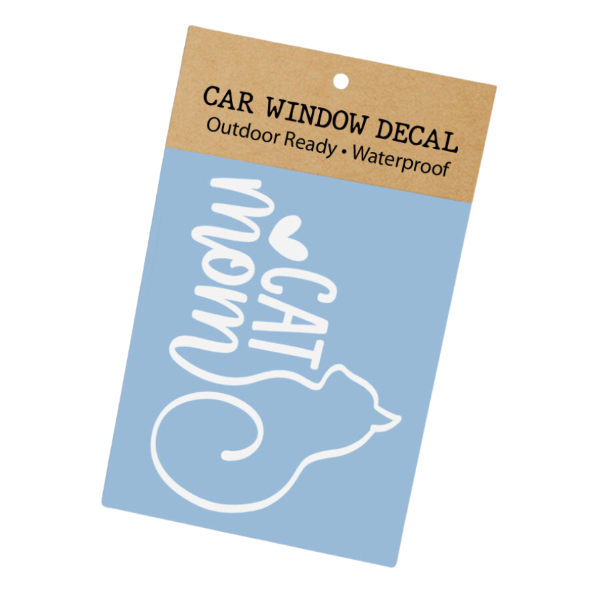 Cat Mom Car Sticker – Purrs and Whiskers