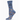 Cat Mom Socks in Heather Blue with Cat Faces and "Cat Mom" Text