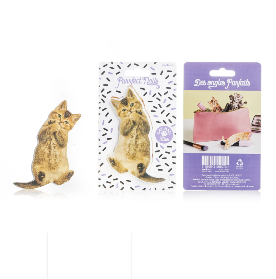 Cat Shaped Nail Files For Women
