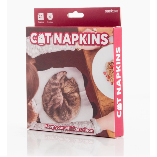 Napkins With Cats On them