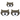 Three raccoon-shaped stickers on a white background