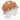 Patterned shower cap on a mannequin head against a white background