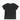 A dark charcoal gray short-sleeve t-shirt shown from the back, laid flat against a clean white background.