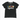 A black short-sleeve ringer t-shirt with white trim on the collar and sleeve cuffs, featuring a colorful graphic print on the front that reads 'CAPO' in multicolored letters, a cartoon cat wearing sunglasses, and the word 'Pajamas' in white. The brand 'LAXX' is visible on the inner neck label.