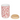 Ceramic Pink Kitchen Canister With White Cats