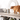 Grey Ceramic Kitchen Canister With Cats