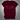 Maroon t-shirt with white line art of a coffee cup, cat face, and book on a white background