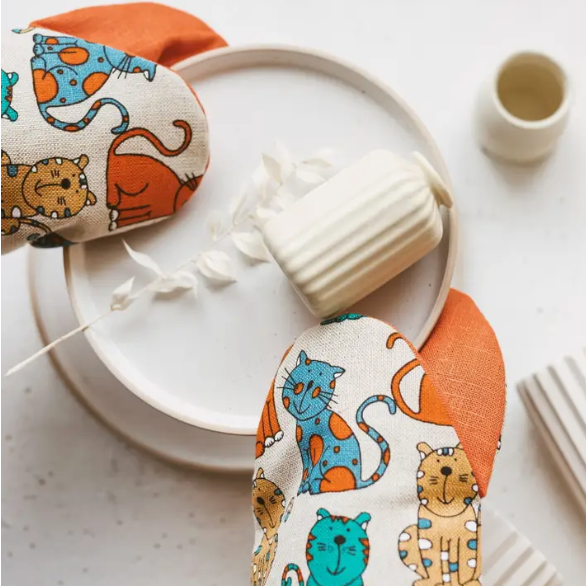 Novelty Cat Gifts, Cat Oven Mitt For Cat People