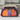 Colorful cat-themed purse with a gold clasp on a white background