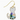 Close-up of Flower Cat Earrings – elegant white cat design with floral details on gold-tone metal