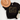 Black t-shirt with 'Cat Mom' text on a white background