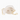 A white ceramic cat-shaped container or planter with a small matching cat head on top and a curved gold metal handle, shown on a plain white background.