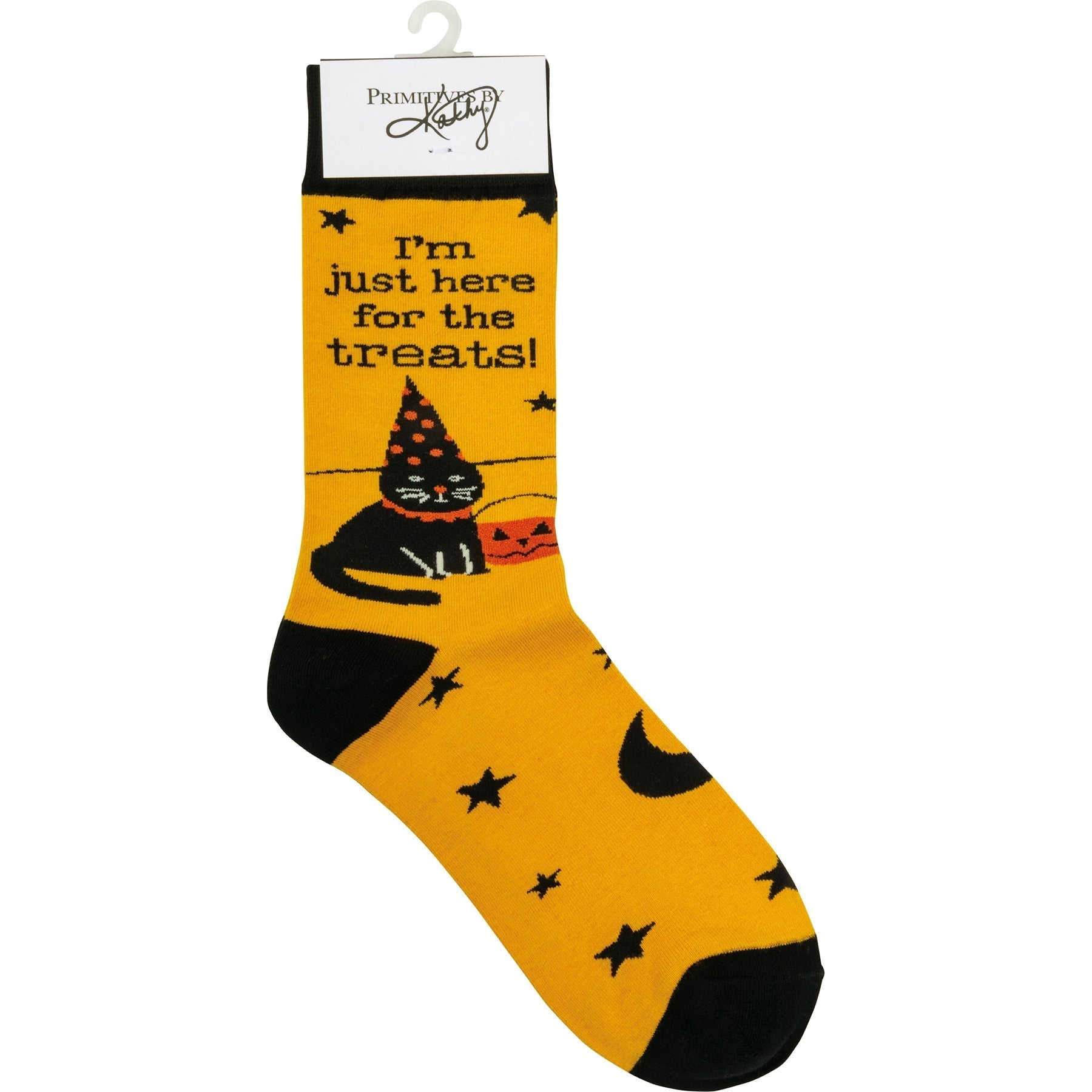 Cat Themed Halloween Socks For Adults