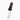 Butterfly knife with a black cat in a witch hat on a white background