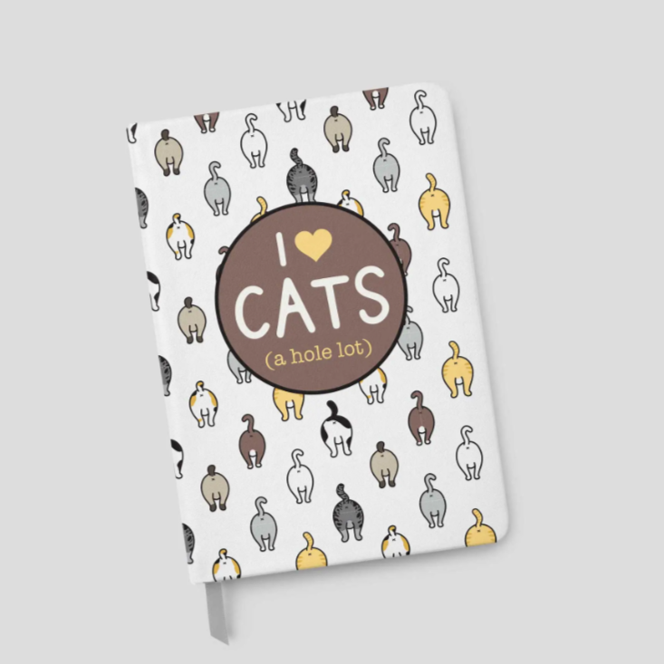 I Love Cats A Hole Lot Cat Lover Journal With Cats On It