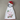 Decorative towel with cat design and Christmas text on a green background