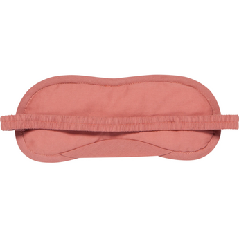 In Bloom Cat Sleep Mask displayed flat, highlighting its padded structure and comfortable fit.