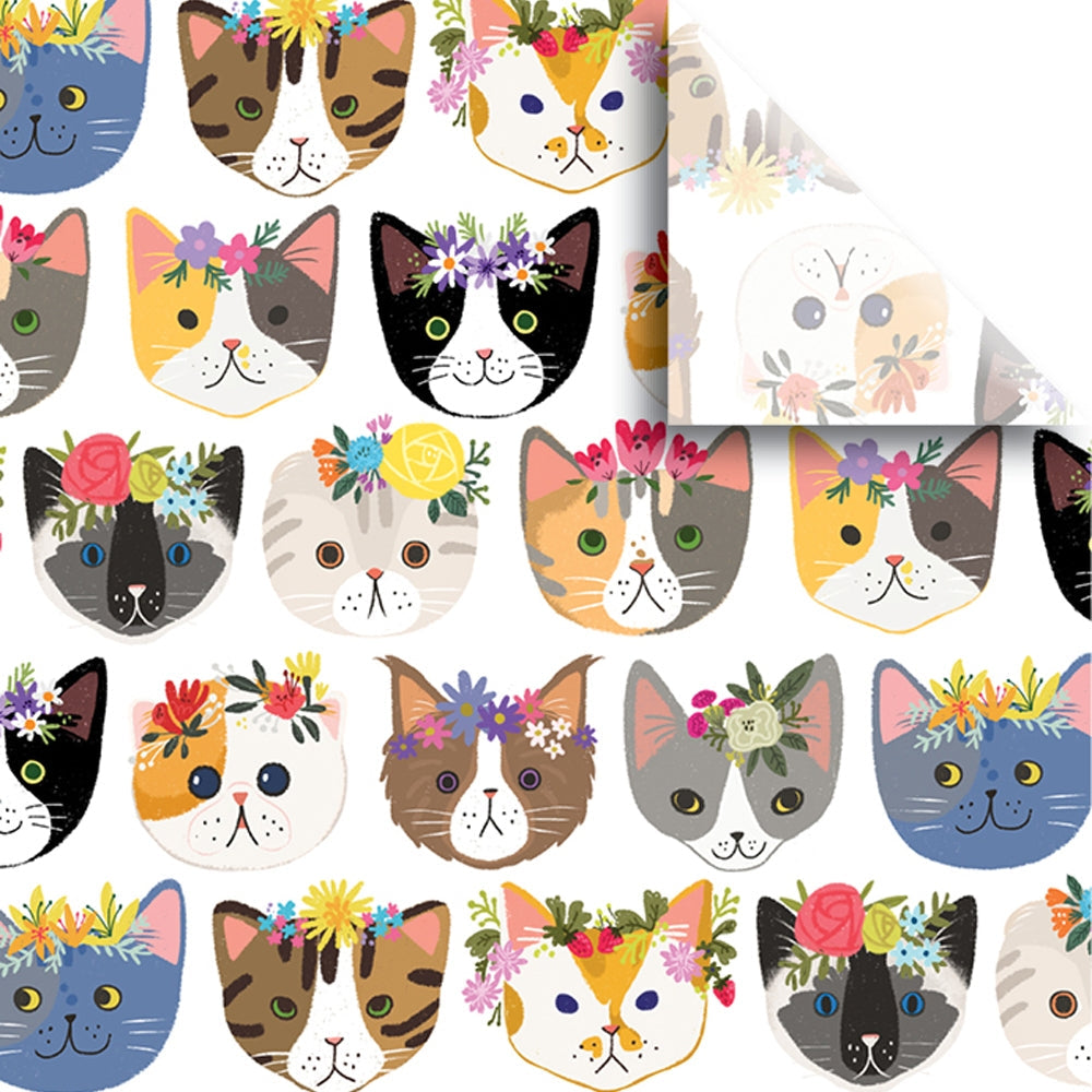 Kitty Cat Tissue Paper, Gift Tissue Paper With Cats On It