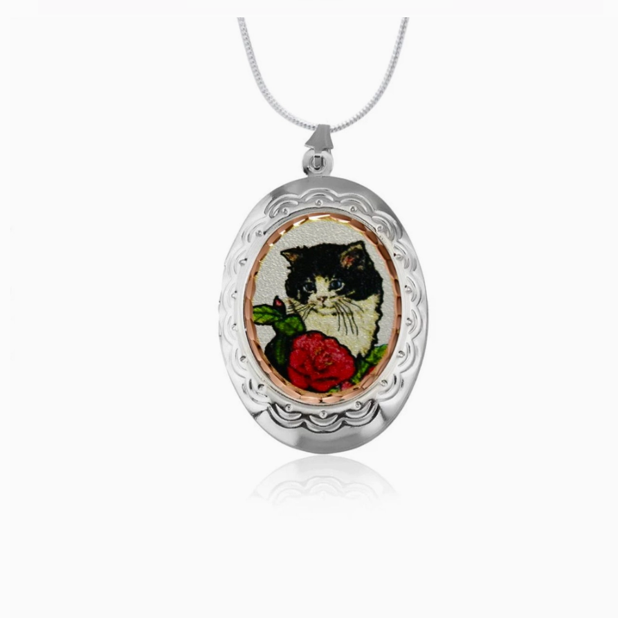 Kitty Cat Locket – Purrs and Whiskers