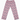 Lounge Cat Pajama Pants with gray cat and heart prints on soft pink fabric.